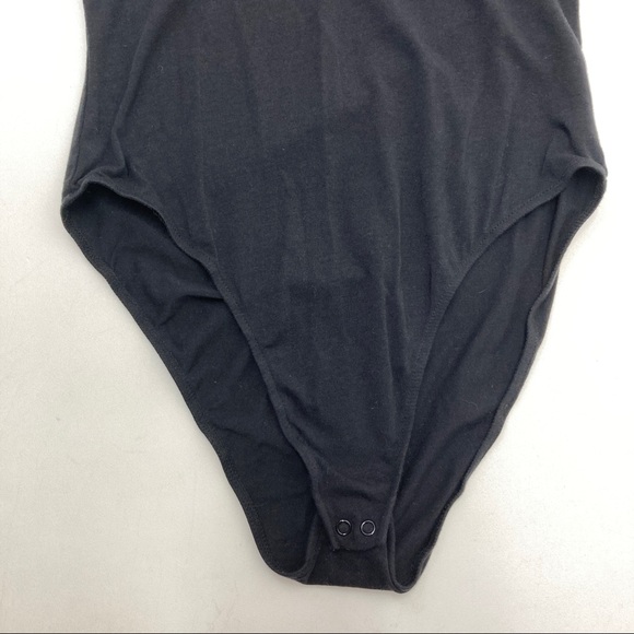 1st State Black Short Sleeve V Neck Body Suit Size S - Picture 3 of 7